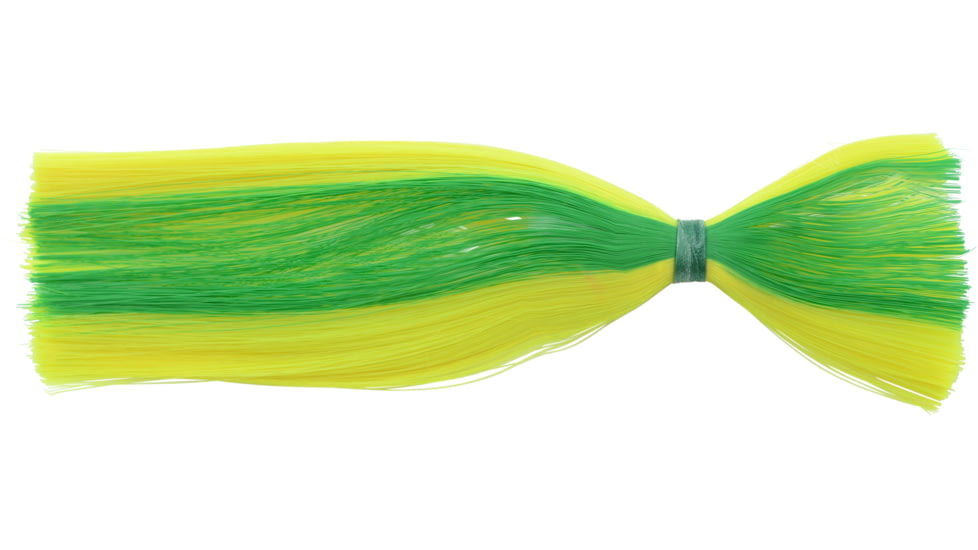 C&amp;H Lures Sea Witch Trolling Lure, 2.5 oz Head, Chartreuse/Green Skirt, CH-NSW07-2.5