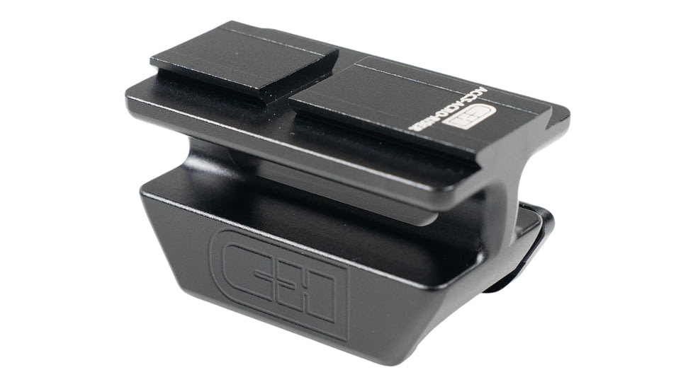 C&amp;H Precision Picatinny Mount Black Steel Compatible w/ Aimpoint ACRO, RISERACROXL