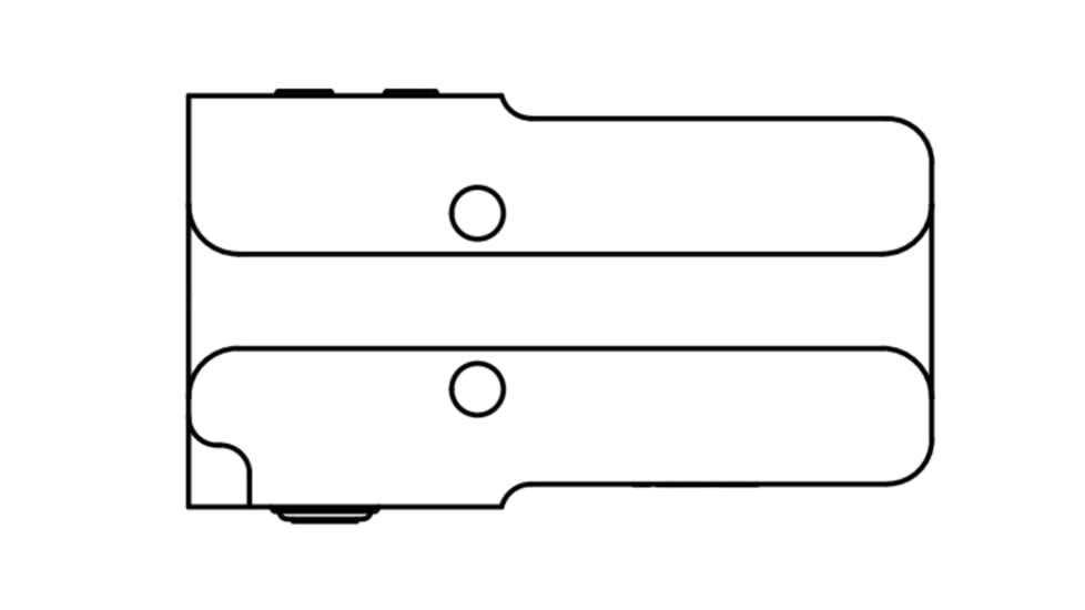 C&amp;H Precision Weapons Direct Mount Optic for Glock MOS Optics Ready Pistols
