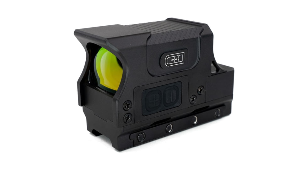 C&amp;H Precision Weapons ERD-1 1x 27.5x36mm Red Dot Sight, Multi-Reticle, Black, RD-ERD-1-MR