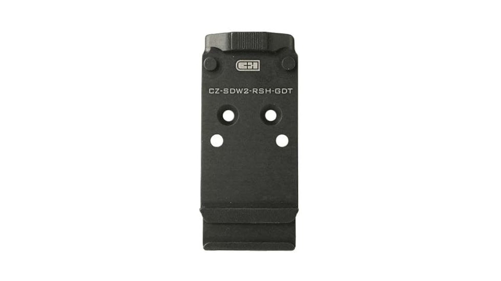 C&amp;H Precision Weapons Optics Adapter Plate, CZ Shadow 2 Optics Ready V4 MIL/LEO to CZ-Shadow 2 Optics Ready, CZ-SDW2-RSH-GDT