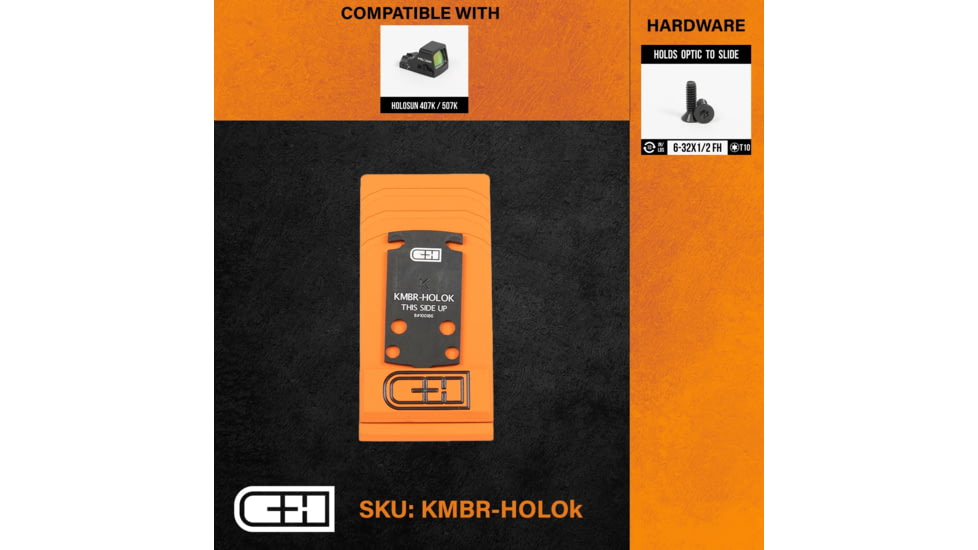 Optics Adapter Plate - Kimber R7 Mako to Holosun 407k/507k