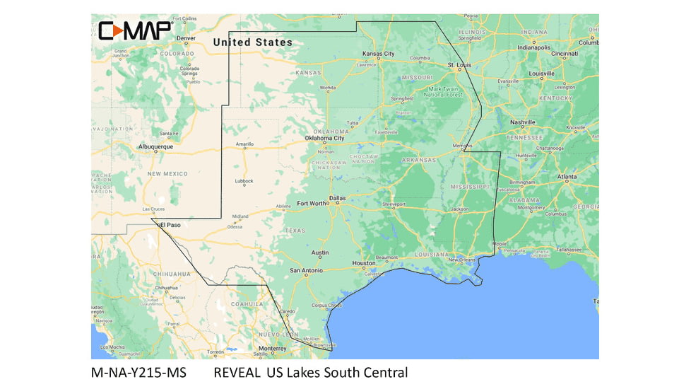 C-MAP Reveal US Lakes