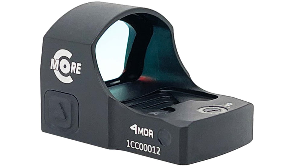 C-MORE CRC Tactical Railway Red Dot Sight, 4 Moa Dot, Black, CRCB-4
