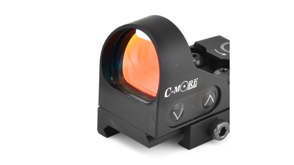 C-MORE RTS2R Red Dot Sight, Black, 6 MOA RTS2RB-6