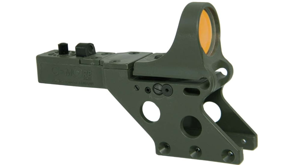 C-MORE Serendipity Red Dot Sight w/Standard Switch,Frame Width .830in,Olive Drab Green, 8 MOA SL830OD-8