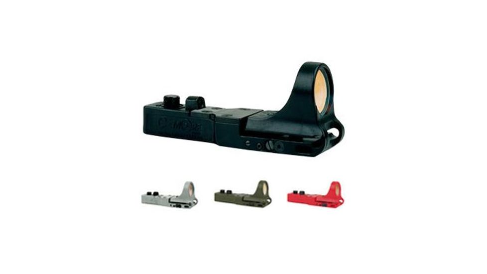 C-MORE Slide Ride Red Dot Sight w/ Click Switch, Aluminum, Black, Blue, Gray, Olive Drab Green, Red