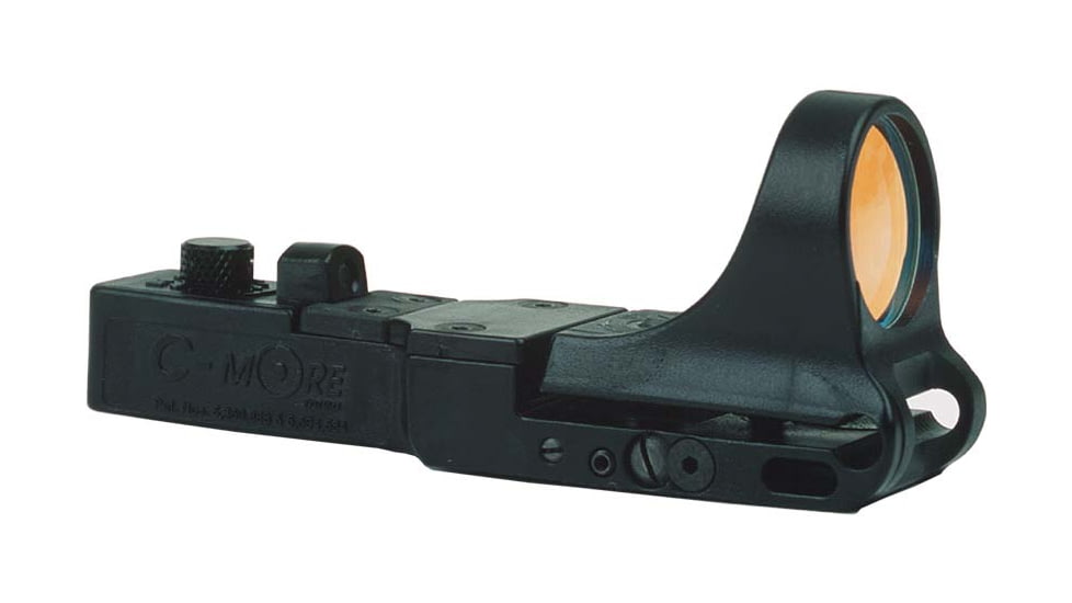 C-MORE SlideRide Red Dot Sight w/Click Switch, Black, 12 MOA CSRB-12