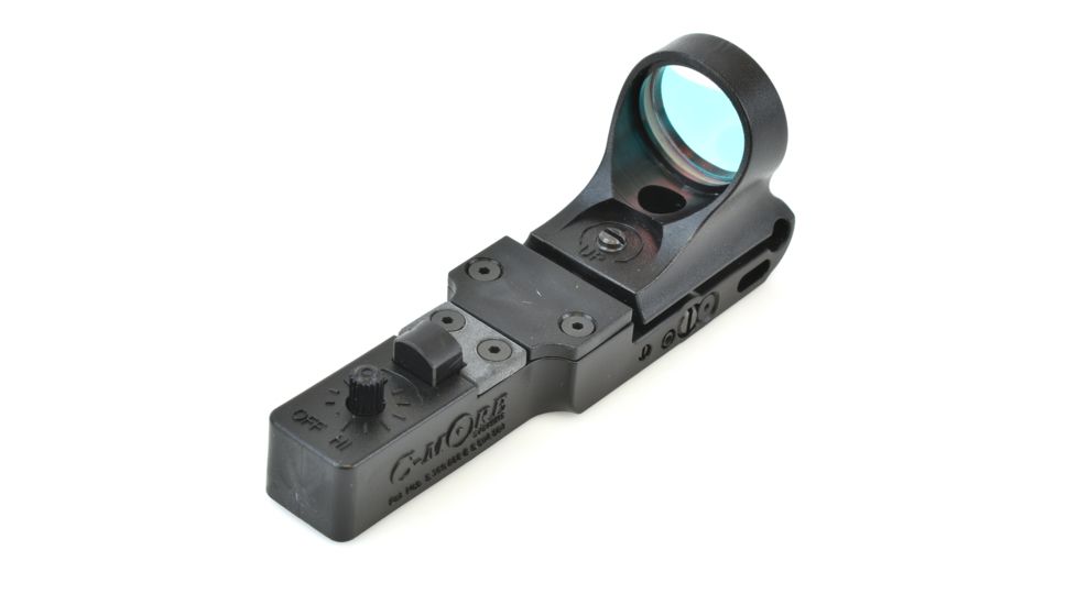 C-MORE SlideRide Red Dot Sight w/Standard Switch, Black, 8 MOA SRB-8