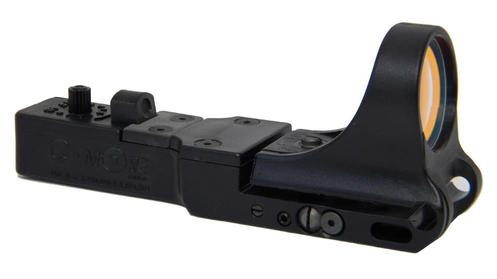 C-MORE SlideRide Red Dot Sight w/Standard Switch, Black, 2 MOA SRB-2