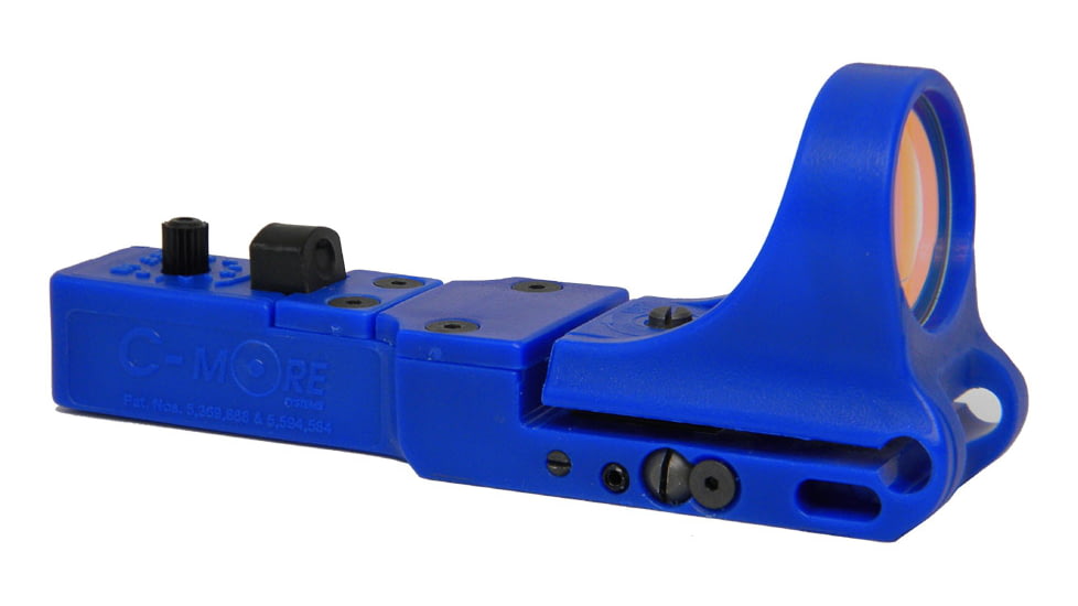 C-MORE SlideRide Red Dot Sight w/Standard Switch, Blue, 12 MOA SRBB-12