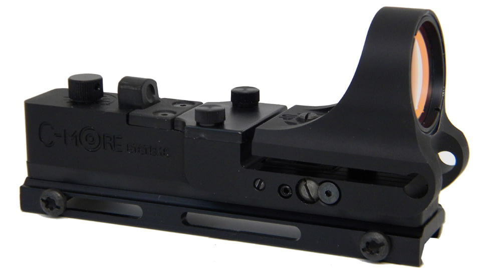 C-MORE Tactical Railway Red Dot Sight w/Click Switch, Aluminum, 8 MOA ATRW-8
