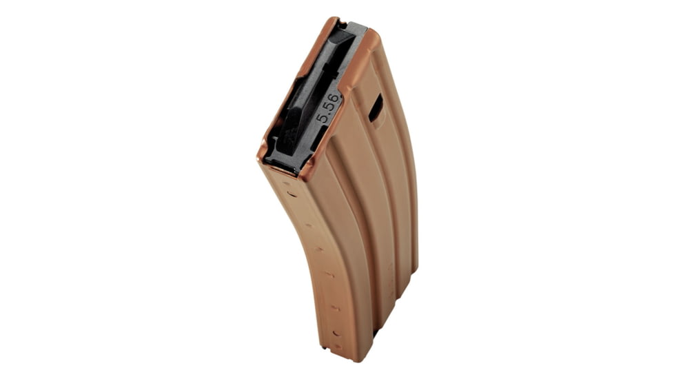 Duramag Speed Rifle Magazine, 5.56, .223, 300BLK, 10-Round, Anodized T360 Coatin, Bronze, 10rd, 3023007175CPDL10-10RD