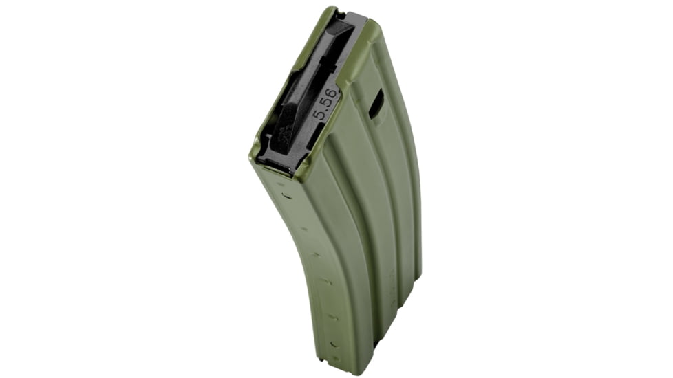 Duramag Speed Rifle Magazine, 5.56, .223, 300BLK, 10-Round, Anodized T360 Coatin, OD Green, 10rd, 3023008175CPDL10-10RD