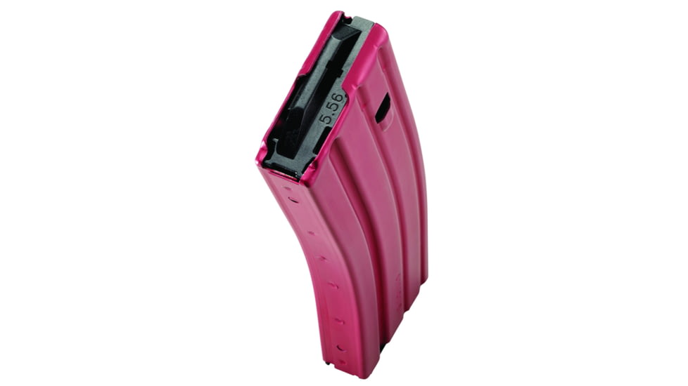 Duramag Speed Rifle Magazine, 5.56, .223, 300BLK, 10-Round, Anodized T360 Coatin, Red, 10rd, 3023004175CPDL10-10RD
