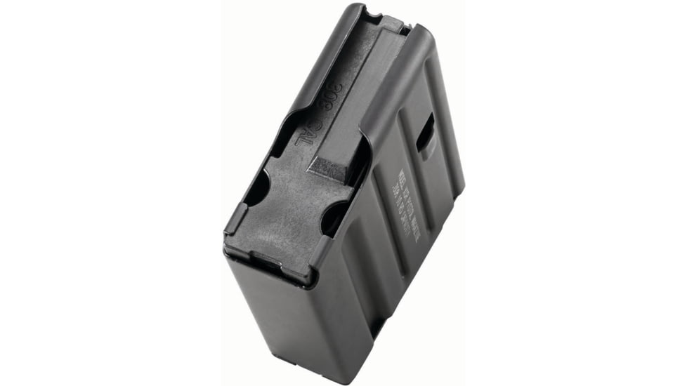 EDEMO Duramag Stainless Steel Magazine, CS Spring CPD Plate, 7.62x51mm/.308/6.5 Creedmoor, 5RD, Proprietary, Black/Black, 5X08041185CPD-5RD, EDEMO3