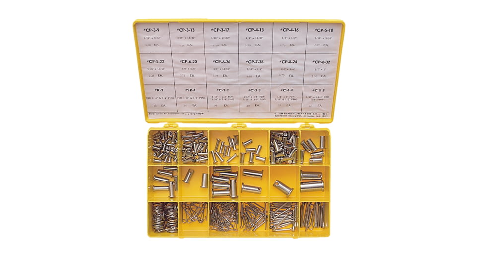 C. Sherman Johnson Cotter, Ring and Clevis Pin Parts Kit, 37-503