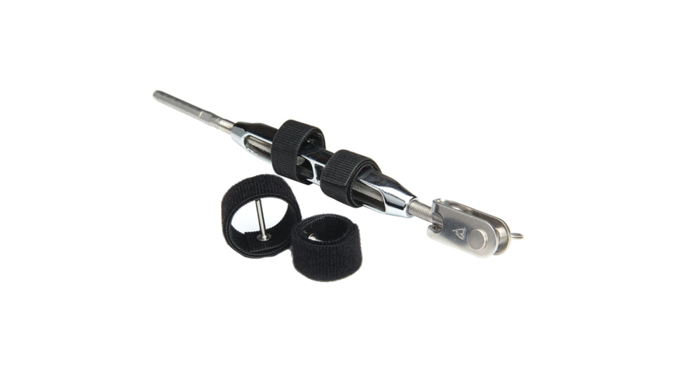 C. Sherman Johnson Wrap Pins Velcro Pin Locking Devices f/Open Body Turnbuckles 5/16" &amp; 3/8" - 2-Pack 75407