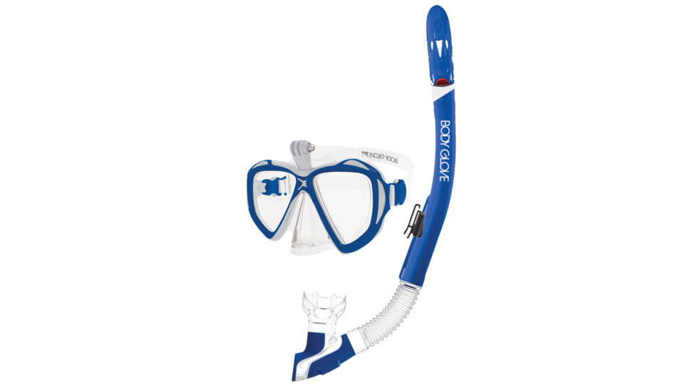 Body Glove Passage Mask / Snorkel Combo - Blue 90732493, L, Blue, 17037CMB-BLU-L