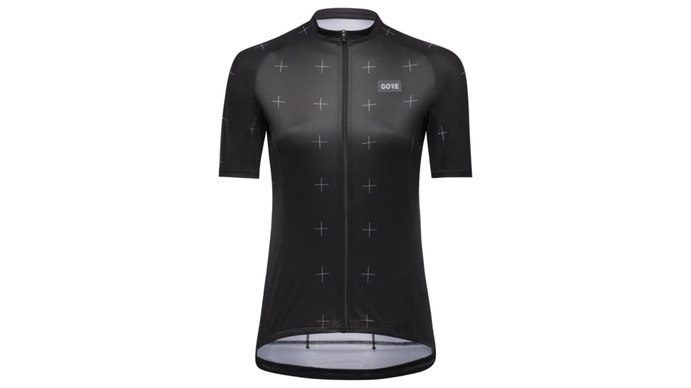 GOREWEAR Daily Cycling Jersey Womens in Black/White Medium 8-10 Form fit F0391EA0, 100936-9901-40