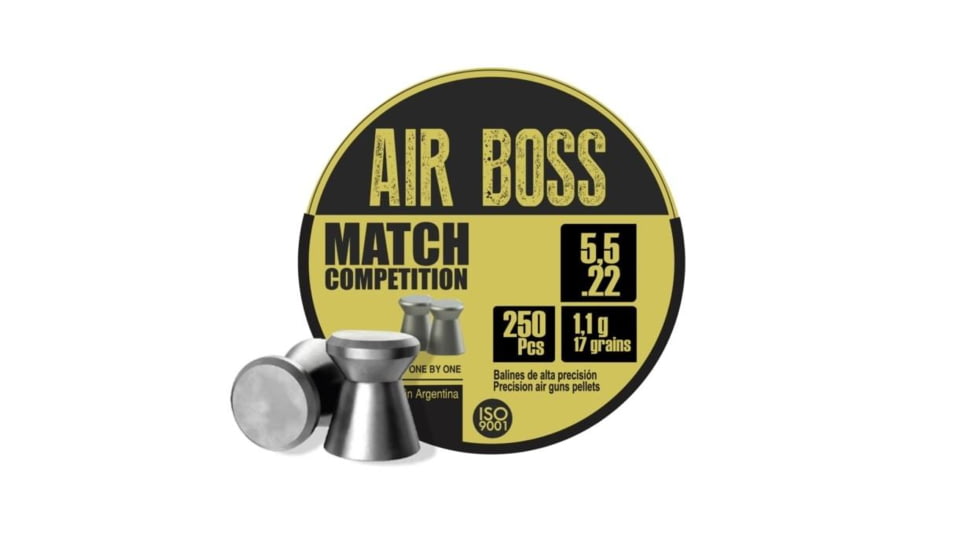 Hatsan Apolo Air Boss Match Competition Air Rifle Pellets .22 Cal 17 gr 250/ct 80CDECDF, EKE30302