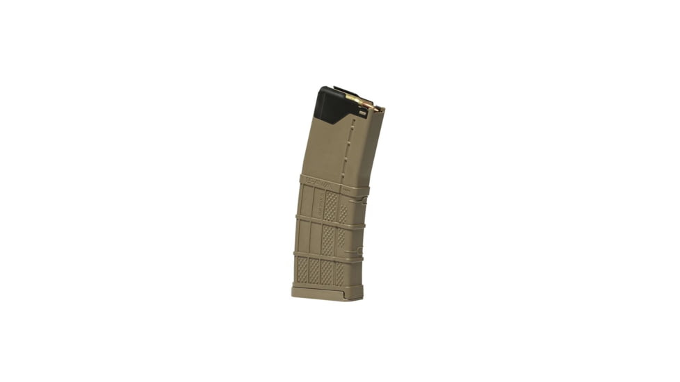 Lancer Systems L5AWM Smoke AR-Platform 5.56x45mm NATO 10 Round Detachable Rifle Magazine, LCRL5AWML1030FDE