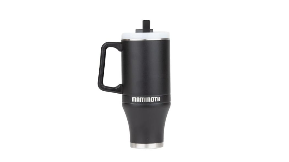 Cupped Waterfowl Outdoors Mammoth Ascent Tumbler 40 oz Light Grey CEB64714, RHMS40ASCBLK