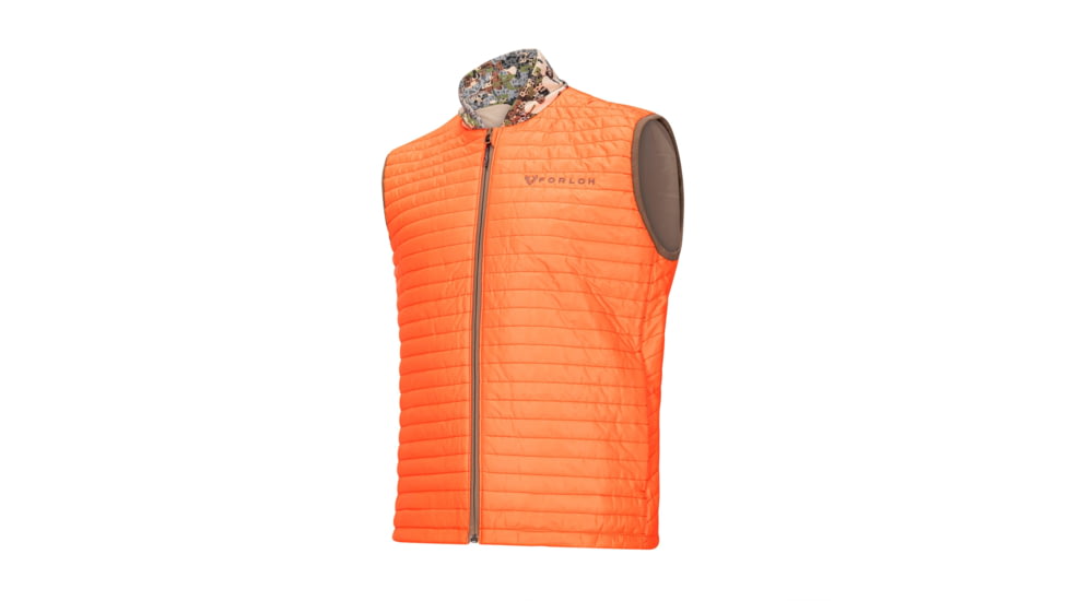 Forloh Mens Merino Hi-Loft Insulator Vest FDAFF09C, Blaze Orange, 3XL, 11740-BO-GT-3XL
