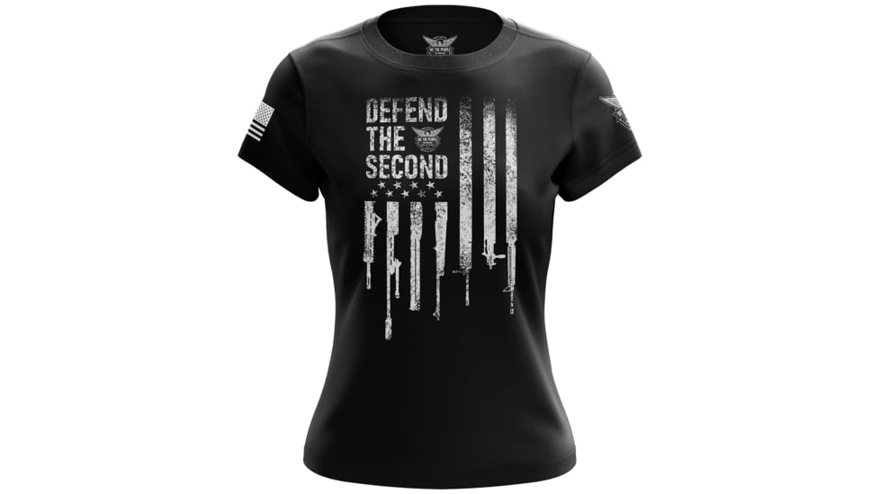 Wethepeopleholsters.Com Defend The Second Flag Womens Short Sleeve Shirt, defend-the-second-flag-womens-short-sleeve-shirt