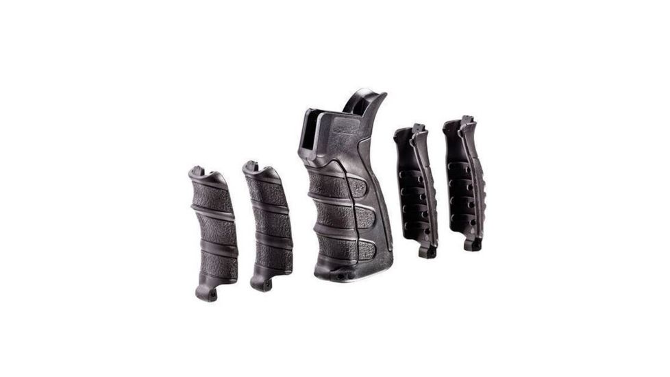 CAA AR15/M16 6 Piece Interchangeable Finger Groove Pistol Grip UPG16