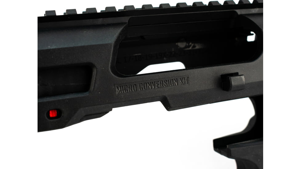 CAA Glock MCK - Micro Conversion Kit, Glock 17/19/19X/22/23/31/32/45, Long Stabilizer, Black, MCK