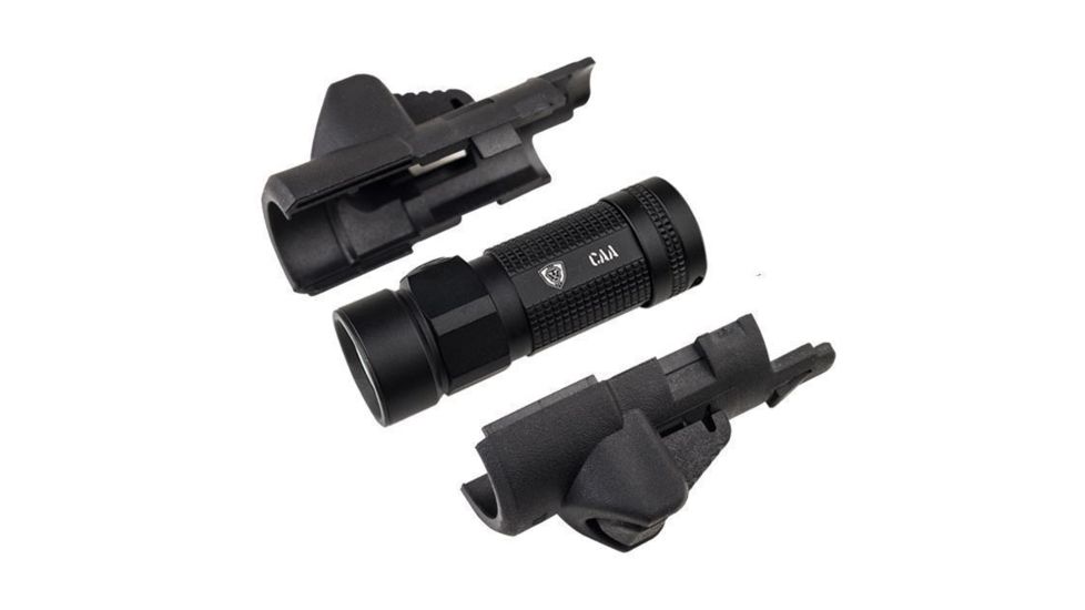 Command Arms Accessories Integral Front Aluminum LED Flashlight for Micro Roni 17,500 Lumens,Black MRFL17