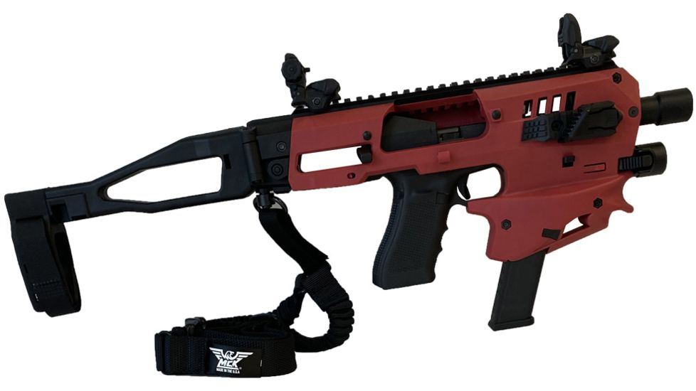 CAA MCK 2.0 Gen 2 Micro Conversion Kit w/Advanced Upgrade, Glock 17,19,19X,22,23,25,31,32,45,Red, MCKGEN2RA