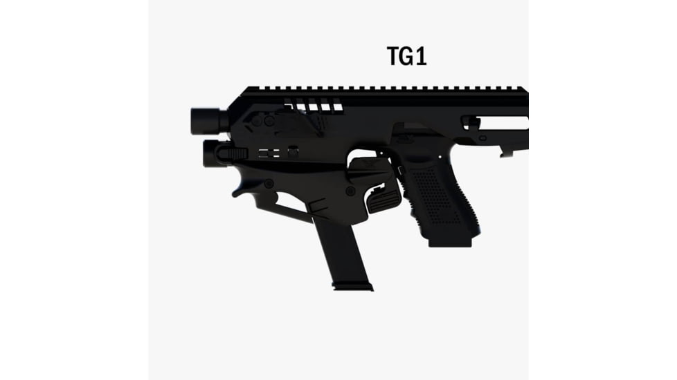 CAA MCK Micro Conversion Kit Gen 1 Trigger Guard for Glock 17/19, Black, MCKTG1