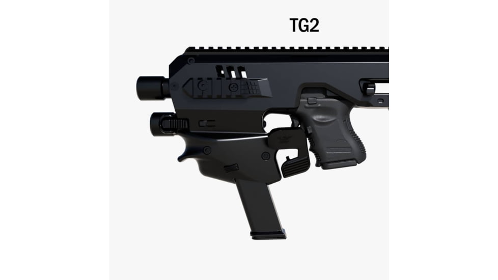 CAA MCK Micro Conversion Kit Gen 1 Trigger Guard for Glock 17/19, Black, MCKTG1