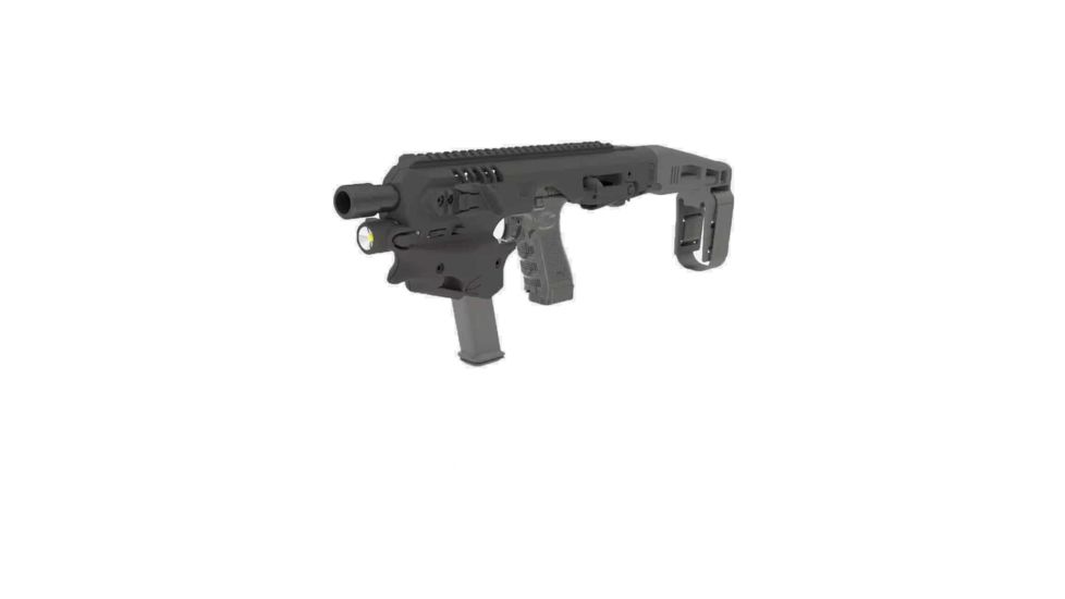 CAA Glock MCK - Micro Conversion Kit, Glock 17/19/19X/22/23/31/32/45, Long Stabilizer, Tungsten Gray, MCKTU
