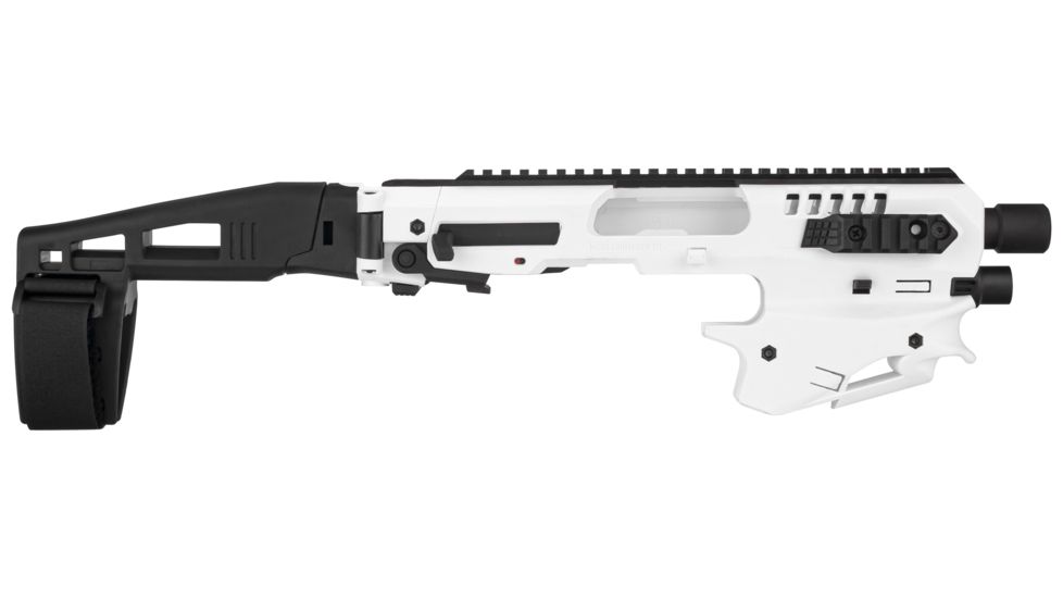 CAA Glock MCK - Micro Conversion Kit, Glock 20/21, Long Stabilizer, White, MCK21W