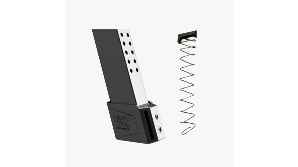 CAA MCK Micro Conversion Kit Glock Magazine Extension +5/+4 17/19/22/23, Black, MCKME