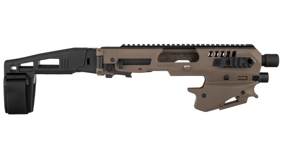 CAA Smith &amp; Wesson MCK - Micro Conversion Kit, M&amp;P 9/M&amp;P 9 Compact/M&amp;P 40/M&amp;P 40 Compact, OD Green, Long Stabilizer, MCKMPGEN1G