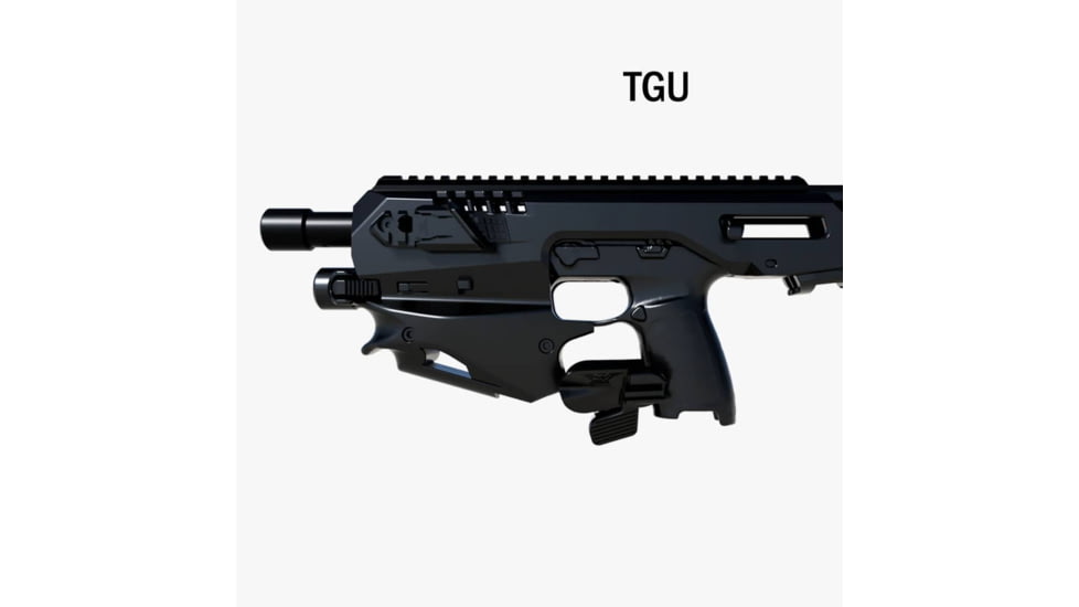 CAA MCK Micro Conversion Kit Universal Trigger Guard for Sig Sauer, M&amp;P, Springfield, Black, MCKTGU