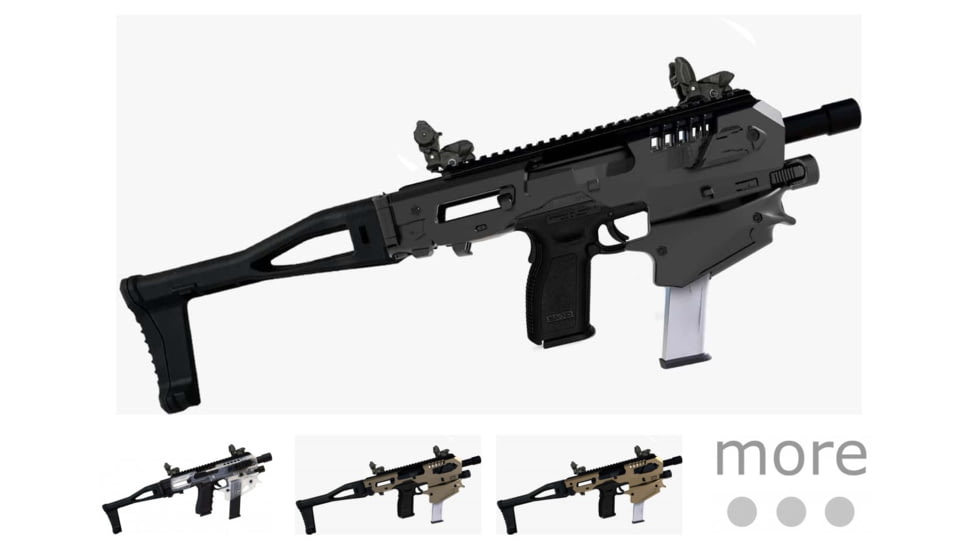 CAA Micro Conversion Advanced Kit Springfield Armory 9mm/.40sw, Black, Clear, Green, Tan, Tungsten Gray, White