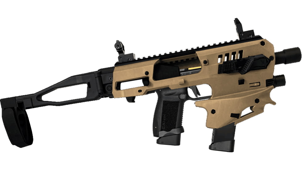 CAA Canik TP9 Elite SC/SF Elite/Elite Combat / Elite Combat Executive Micro Conversion Kit, FDE Tan, MCKCANIKET