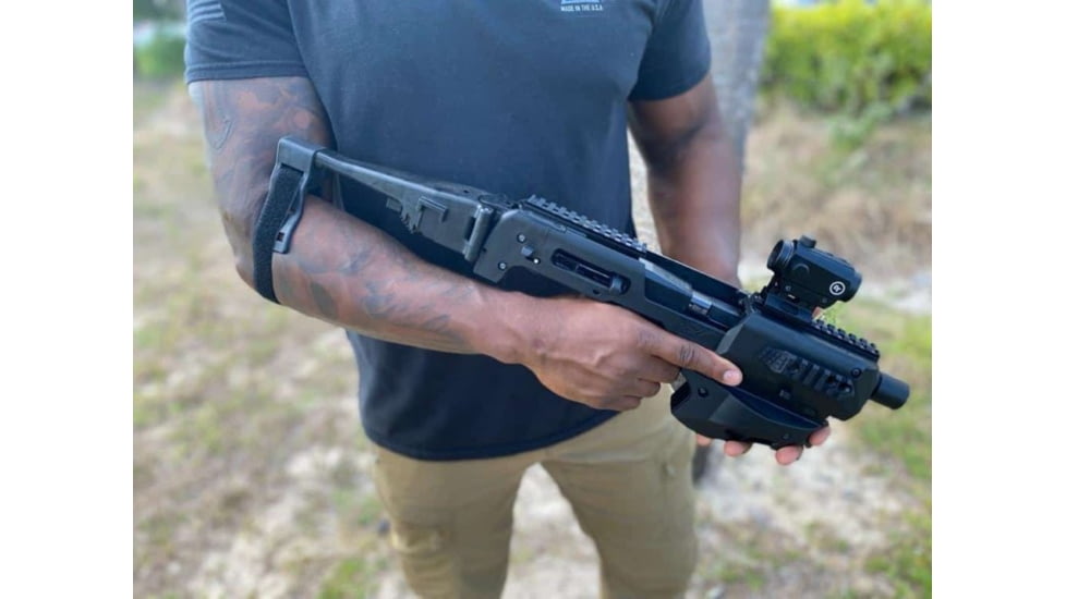 CAA Micro Conversion Kit for GEN 3 Glock 17/19/19X/22/23/31/32/G45, Black, MCKGEN3