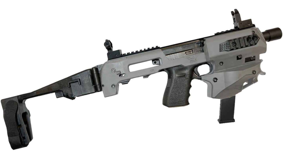 CAA Gen 3 Glock 17/19/19X/22/23/31/32/G45 Micro Conversion Kit, Tungsten Gray, MCKGEN3TU