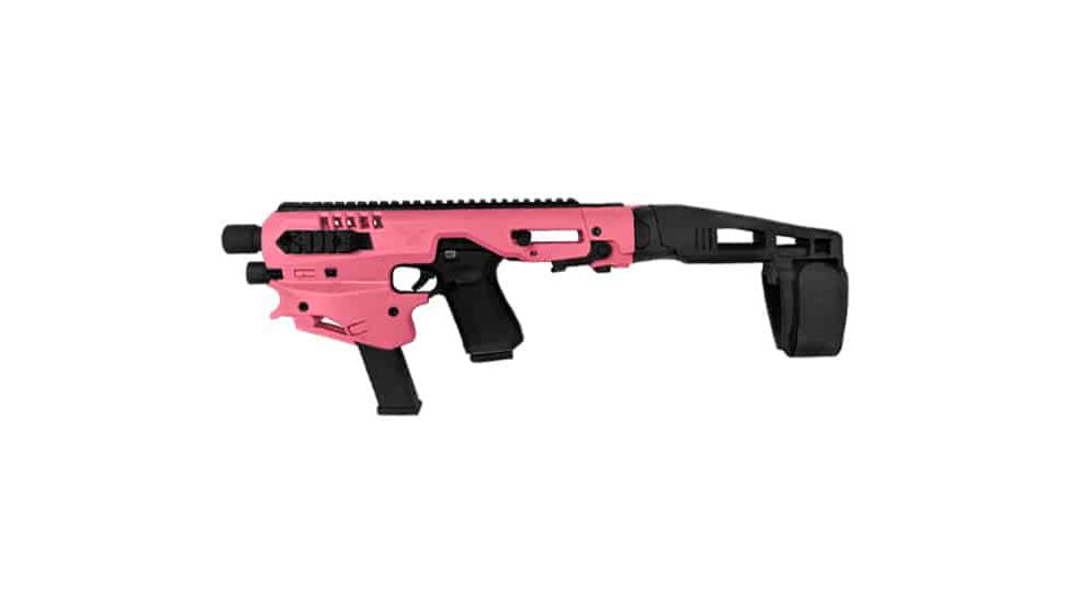 CAA Glock MCK - Micro Conversion Kit, Glock 17/19/19X/22/23/31/32/45, Long Stabilizer, Pink, MCKP
