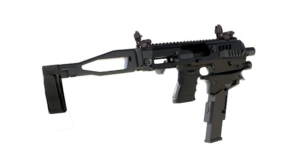 CAA Micro Conversion Kit for Glock 20/21 Gen 2 w/Integral Flashlight, Black, MCK21GEN2A