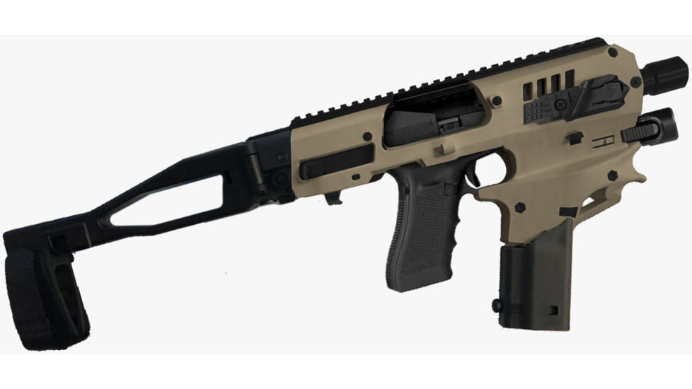 CAA Micro Conversion Kit for Glock 20/21 Gen 2 w/Integral Flashlight, Green, MCK21GEN2GA