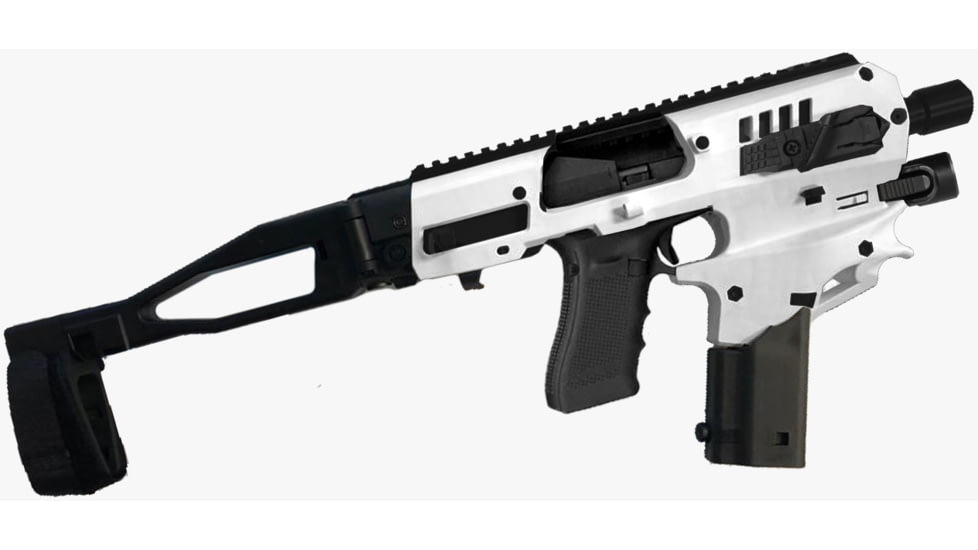 CAA Micro Conversion Kit for Glock 20/21 Gen 2 w/Integral Flashlight, White, MCK21GEN2WA