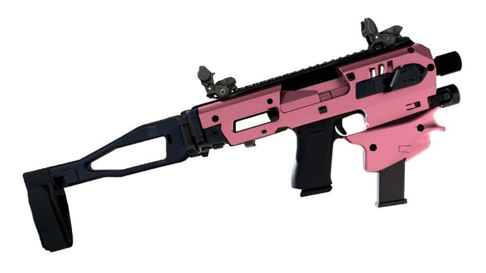 CAA Micro Conversion Kit for Glock 34/35/41 Gen 2 Advanced Kit, Pink, MCK34/41GEN2PA