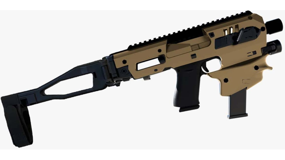 CAA Gen 2 Glock 43/43x/48 Micro Conversion Kit, FDE Tan, MCK43/48GEN2T
